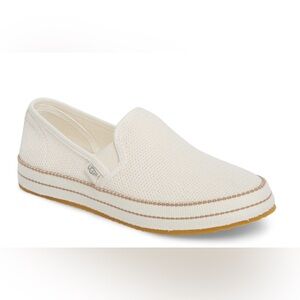 UGG Bren Woven Sneakers - White - size 7